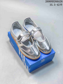 adidas Originals Samba Jane Silver Mary Jane Sneakers