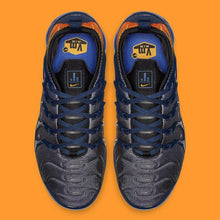 Nike Air VaporMax Plus Sneakers in Gray, Navy and Orange