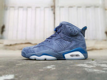Jordan 6 Black Obsidian Blue Sneakers 384664-400