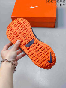 Nike InfinityRN 4 GORE-TEX Running Shoes, Gray and Orange