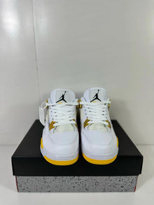 Jordan Air Jordan 4 Retro White Yellow Sneakers AQ9129-102