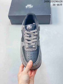 Nike Air Force 1 '07 Grey White Low-Top Sneakers