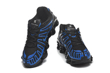 Nike Shox TL Black and Blue Sneakers