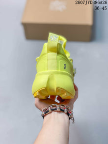 On x LOEWE Low-Top Sneakers Neon Yellow TYD386A26