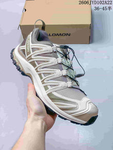 Salomon XA Pro 3D Trail Running Shoes, Cream and Grey