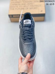 Nike Court Vision Low Sneakers in Navy and White