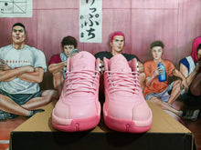 Jordan 12 Pink Basketball Sneakers