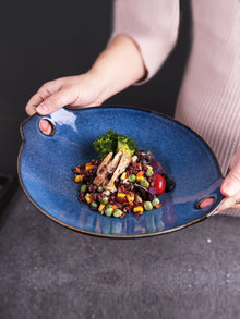 Ceramic Round Serving Plate