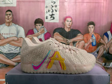Nike Pink and White Basketball Sneakers