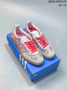adidas Originals Samba OG Multicolor Floral Low-Top Sneakers KK2239