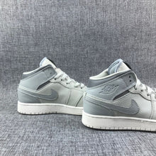 Jordan Air Jordan 1 Mid GS Light Bone Grey Fog Sneakers