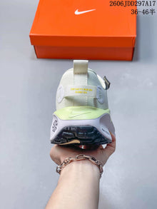 Nike InfinityRN 4 Running Shoes, White and Lime