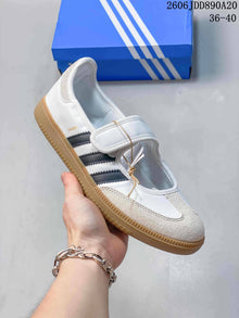 adidas Samba Jane Mary Jane Sneakers White Black Gum
