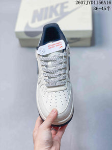 Nike Air Force 1 '07 Low White Grey Black Sneakers