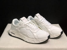 Off-White White Leather Low-Top Casual Sneakers