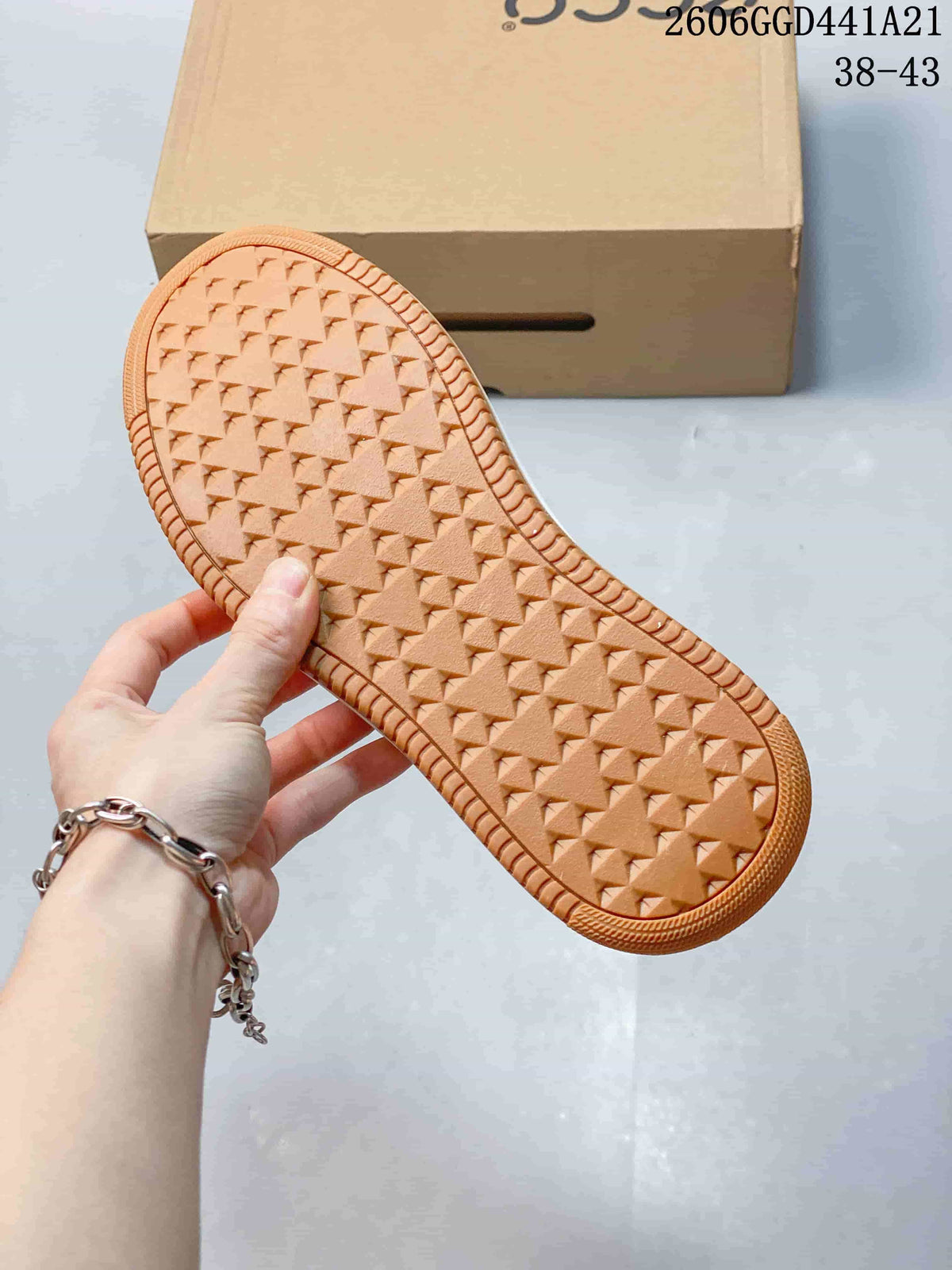 ECCO Casual Sneakers, Navy and Brown, Style 2606GGD441A21