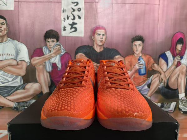 Nike Zoom Basketball Sneakers Orange