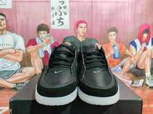 Nike Black Sneakers with Gray Swoosh and Translucent Sole