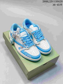 Jordan Air Jordan 1 Low Labubu Graphic Sneakers, Blue and White