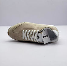 Alo Beige Low-Top Lace-Up Sneakers