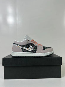Jordan Air Jordan 1 Low SE GS Pink Floral Sneakers FJ3445-001