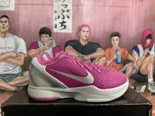 Nike Zoom Basketball Sneakers Pink Silver