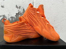 Orange Adidas Basketball Sneakers