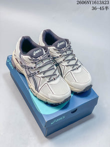 ASICS Gel-Kahana 8 Trail Running Shoes – Cream and Navy