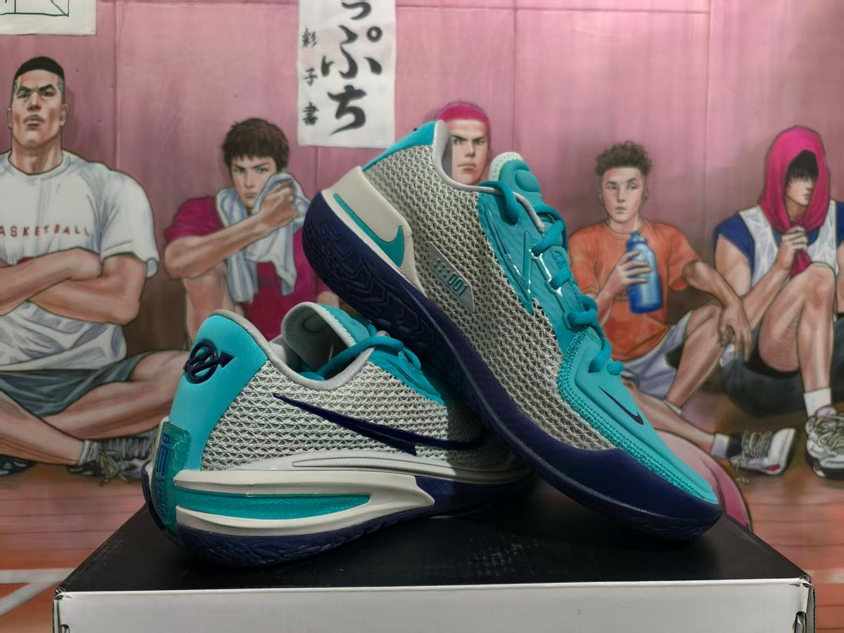 Nike GT Cut 3 Blue and Grey Basketball Shoes