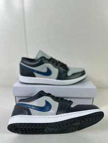 Jordan Air 1 Low Sneakers Black Grey Blue DC0774-040