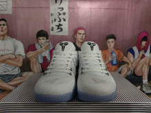 Nike Kobe 8 Basketball Shoes White Black Ice Blue