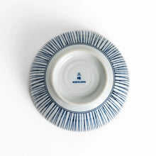 Blue Striped Ramen Bowl