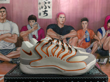 Nike White Grey Orange Sneakers