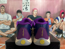 Nike Basketball Shoes in Purple, Navy and Volt