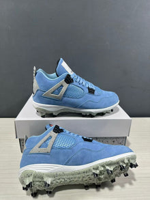 Jordan Air Jordan 4 University Blue Cleated Sneakers CT8572-400