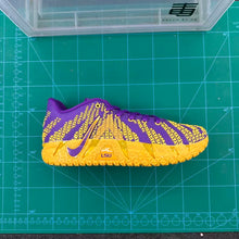 Nike LeBron Basketball Shoes Purple and Gold LSU Style