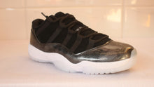 Jordan Air Jordan 11 Low Barons Black Metallic Sneakers