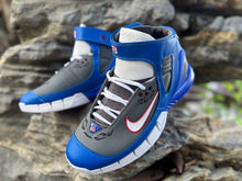 Nike Zoom Huarache 2K5 Basketball Shoes Blue Grey
