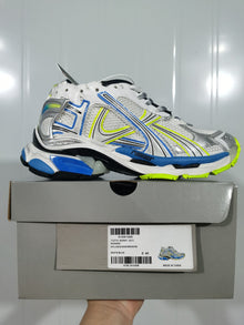 Puma Runner Sneakers White Blue 777274 W3