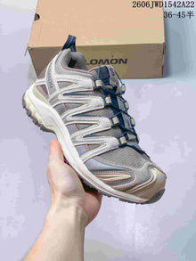 Salomon XA Pro 3D Trail Sneakers in Taupe and Gray
