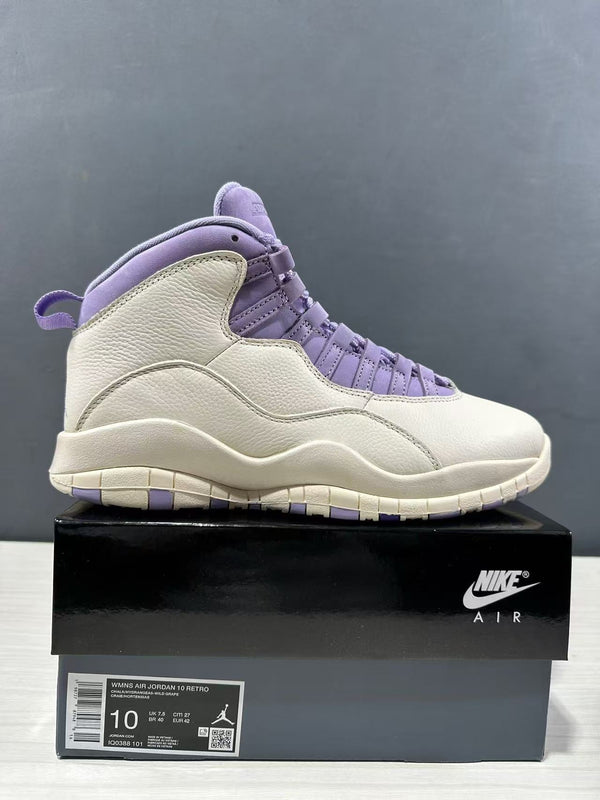 Jordan Air Jordan 10 Hydrangeas White Purple IQ0388-101
