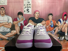 Nike Basketball Shoes White Purple Red