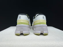 On Cloudmonster 2 Running Shoes in White and Lime