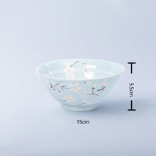 Bowls and Spoon Set - Japanese Cherry Blossom Dishware