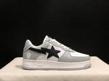 BAPE Sta Low-Top Sneakers White Grey Black