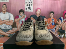 Nike Metal Basketball Sneakers Black and Beige