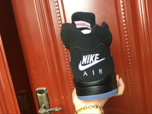 Jordan Air Jordan 5 High-Top Sneakers Black Silver