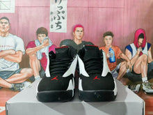 Jordan 14 White Black Basketball Sneakers