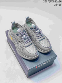 ECCO 2607JWD846A26 Men's Grey Mesh Sneakers