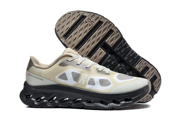 On Cloudtilt Remix Running Shoes in Cream and Black